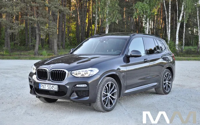 samochody osobowe BMW X3 cena 156999 przebieg: 143500, rok produkcji 2019 z Serock
